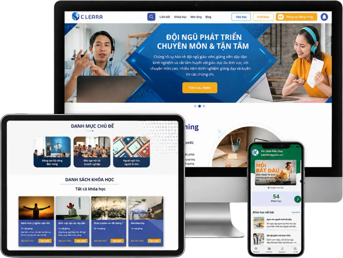 Nền tảng đào tạo trực tuyến Hoola